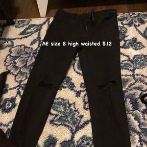AE high waisted jeans